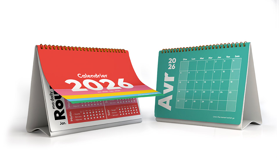 Calendrier 2026 — aperçu